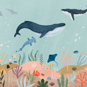 MURAL DECORATIVO UNDER THE SEA 2