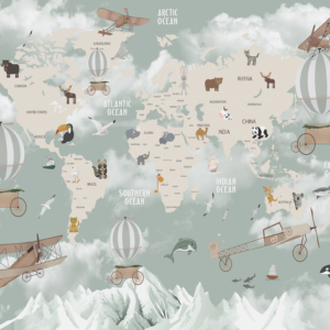 MURAL DECORATIVO MAP 2