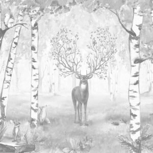 Empapelado - Mural Amazing Antlers Summer-3