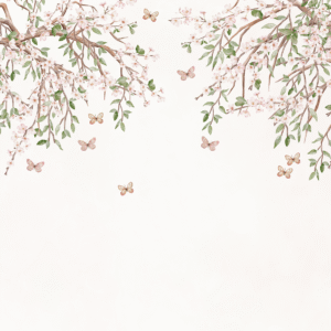 MURAL BLOOMING BLOSSOM-1