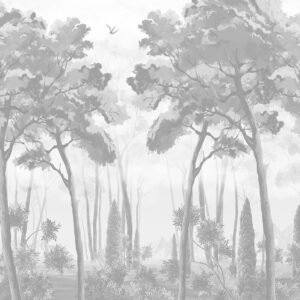 MURAL SIBERIAN FOREST 03