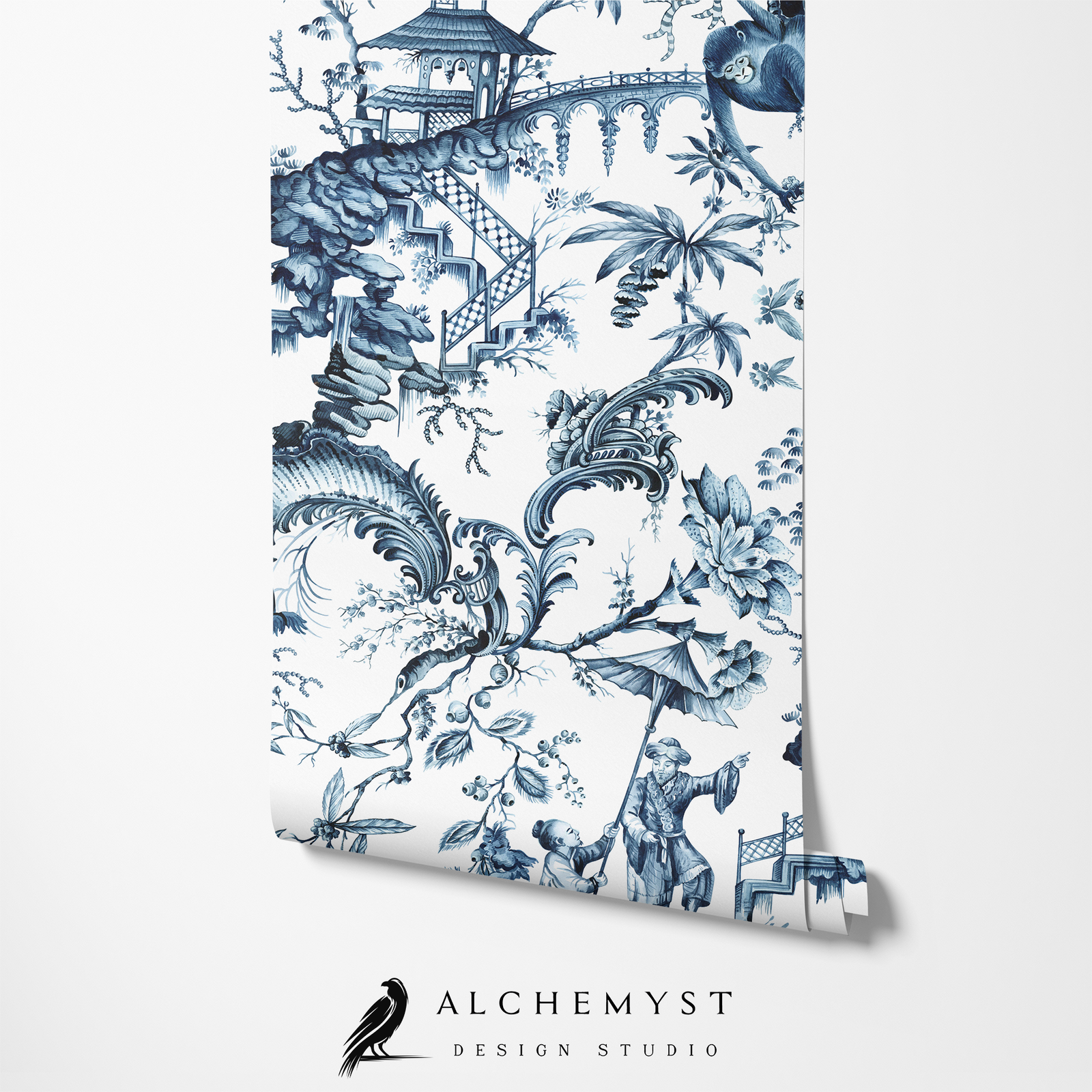 EMPAPELADO TOILE PEKIN 1