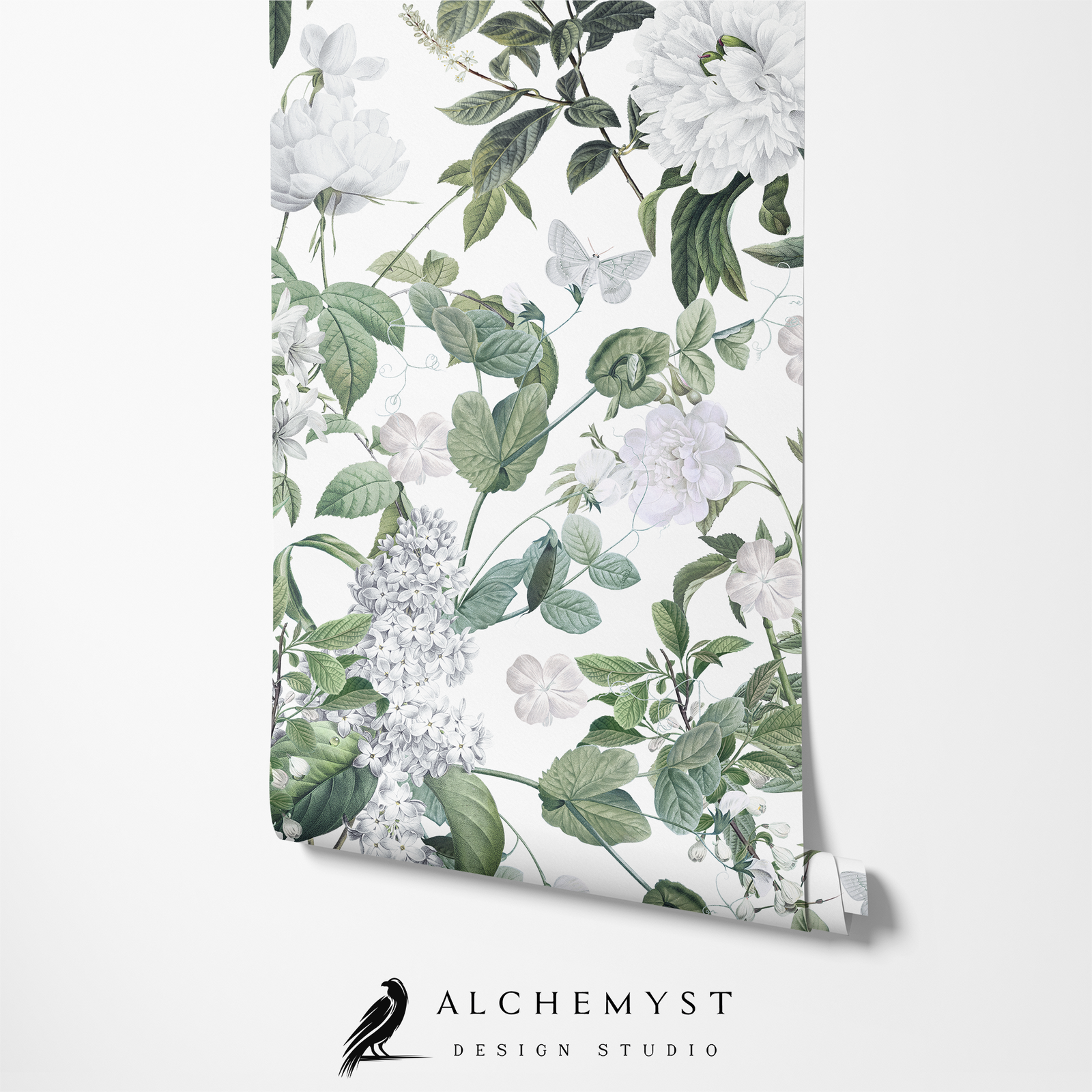 EMPAPELADO WHITE BOTANICA 01