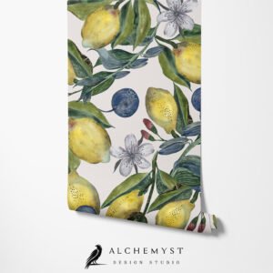 EMPAPELADO LEMONS 2