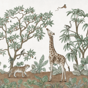 MURAL ANIMALS IN THE JUNGLE 02