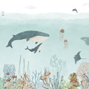 MURAL SENSATIONAL SEA BLUE