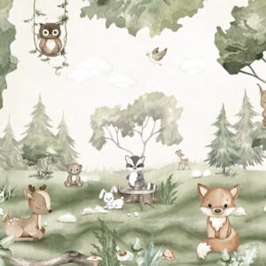 MURAL WOODLAND JOY 1