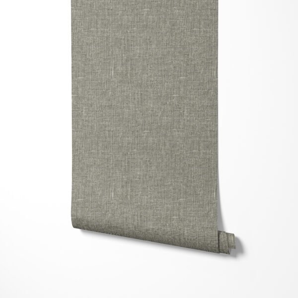 Papel tapiz / empapelado con textura de lino en tonos beige, rollo - Alchemyst