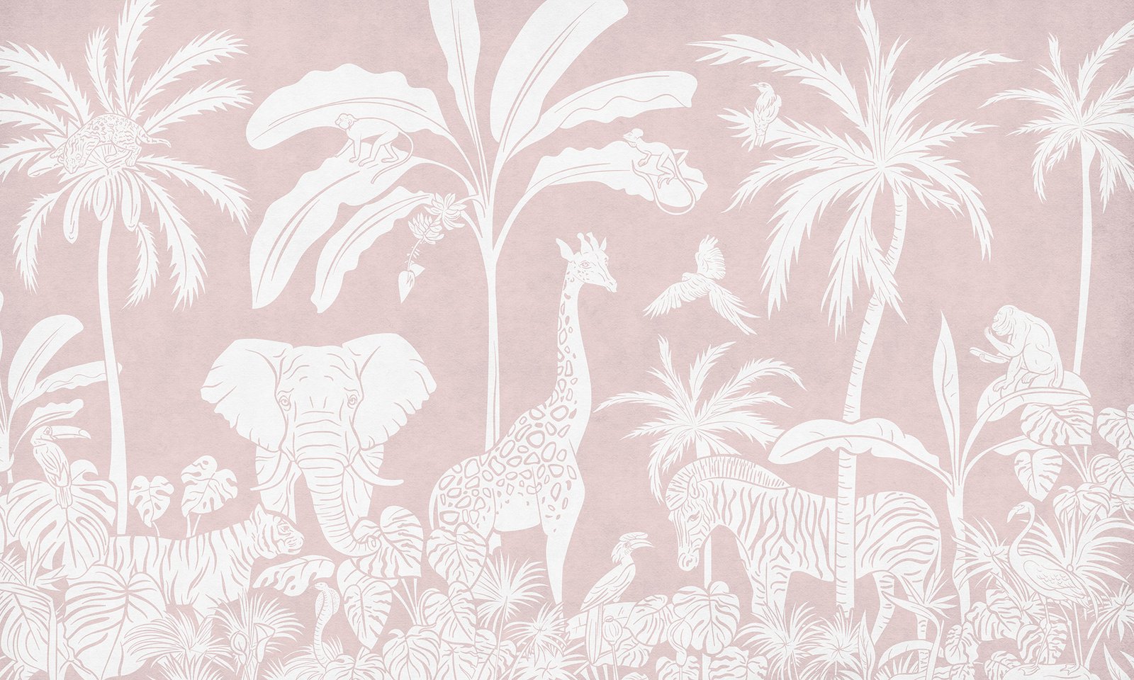 Monochrome Jungle - PinK CAT
