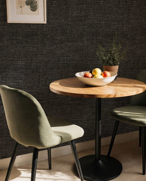 Papel tapiz / empapelado con textura de lino en tonos beige - Alchemyst
