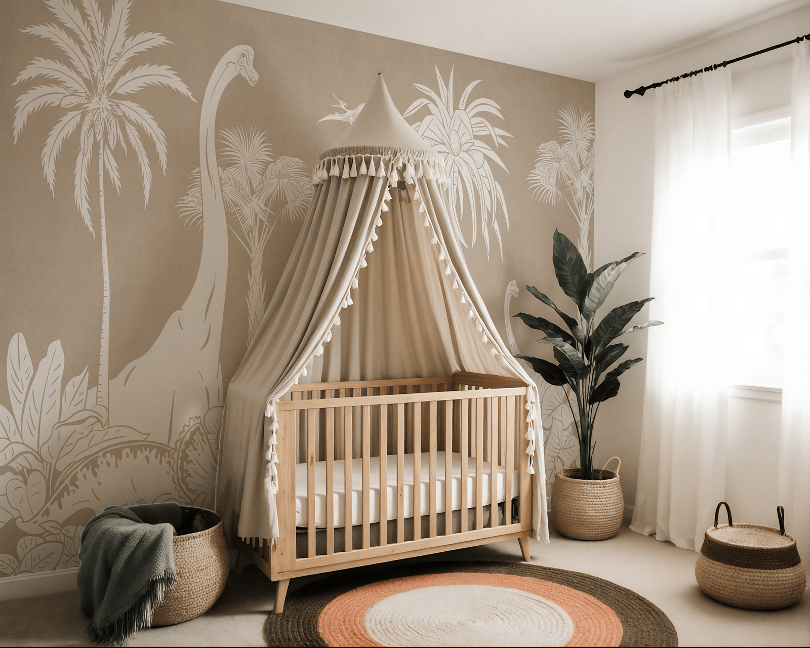 monochrome dinos brown amb