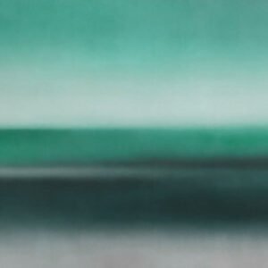 Mural ilustrado de degradado abstracto estilo Rothko en tonos azules - Alchemyst
