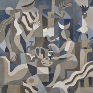 MURAL QUIET WORLDS - LUNAR ECLIPSE