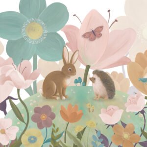 MURAL FLOWERY HILL 1